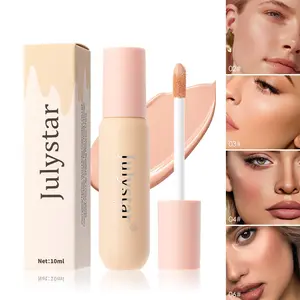 Full Coverage Concealer for Flawless Skin, Perfect Gift for Family and Friends, Lightweight Formula for Natural Makeup Finish, Suitable for All Skin Types, Concealer Foundation Hybrid