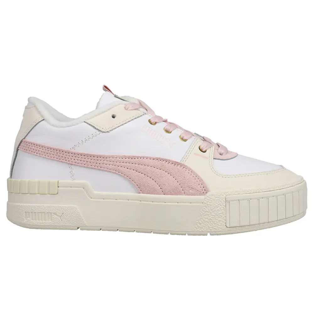PUMA Womens Cali Sport Frosted Hike Platform Sneakers Shoes Casual - White