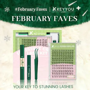 【Manage Only】Venus DIY Lashes Clusters Invisible Band Natural Soft Waterproof Lash Extension Easy to Apply at Home Cosmetic Makeup Volume False Eyelashes TikTok Shop FebruaryFaves