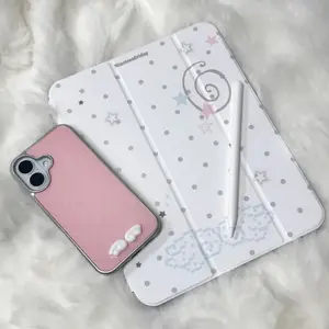 /event/ Angel Star Dot iPad Case Set + 1 Free Random Color Cover
