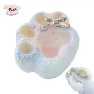 [WenQing Taba Squishy] Handmade taba squishy/Exquisite Cat Claw Sticky Squeeze Toys Gift for kids gift Taba taba squishies Gifts For Children's Day Stress Relief Toy Exquisite Cat Claw 230g squishy deck stress ball ultra soft desk accessory