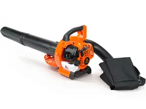 3-in-1 26CC Gas Leaf Blower & Leaf Vacuum Mulcher ，Handheld Light Blower 450CFM 200MPH Gas Powered Leaf Blower for Lawn and Yard Care, Low Vibration 2-Cycle Engine Performance