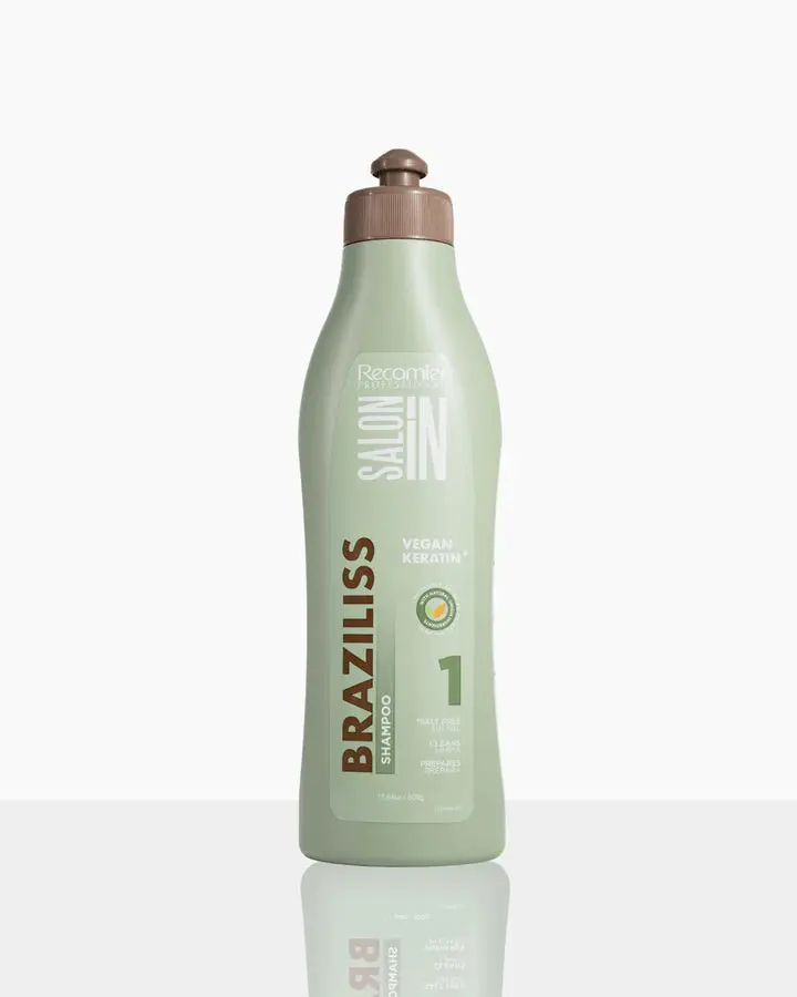 Professional Pre-Treatment Clarifying Shampoo for Deep Cleansing, Moisture Balance, and Hair Repair with Keratin and Argan Oil, Cruelty-Free & Salt-Free Formula, 17.6 fl oz (500 mL), Shea, Moisturizer, Haircare, Cleanser, Cruelty Free Shampoo