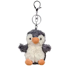 Cute Penguin Plush Keychain for Backpack, Handbag Keychain, 4.5 Inch Penguin Bag Charms, Key Chain Accessories for Women Cat Gift, Soft Keychain Cute Keychain Accessory