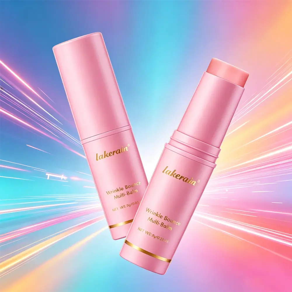 2PCS 50 percent off beauty Pink Collagen Volume Multi Balm Stick, Volufiline & NAD Firming Anti-Aging Balm for Eyes Neck Lips Fine Lines deep moisturizing nourishing