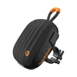 Wireless Bluetooth-compatible Speaker for Bicycles, Motorcycles, Outdoor Use, Waterproof Fabric, Portable Mini Audio Sound System with Stand