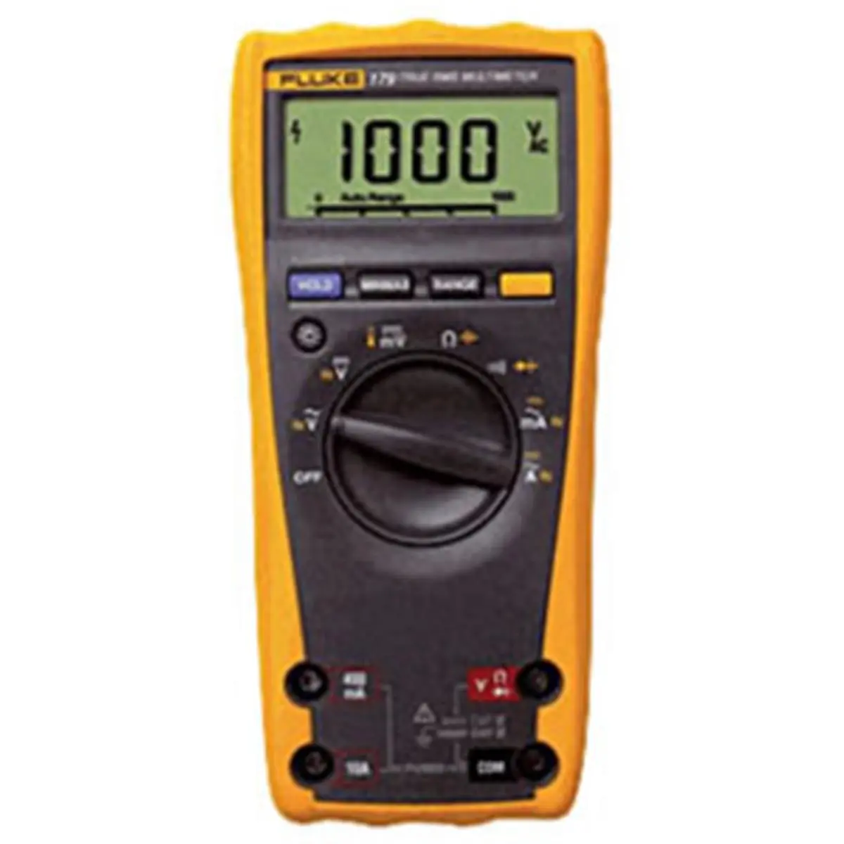 FLUKE 179ESFP True-RMS Industrial Digital Multimeter, Auto-Ranging Voltage Tester with Thermometer, Min/Max Record, Backlight, and Magnetic Hanger Kit, Circuit Tester