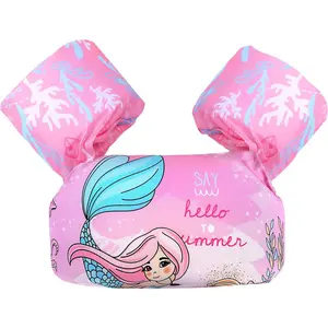 Toddler Swim Vest Swim Floaties Pool Float for Kids 20-30-50+ lbs Puddle Beach Swimming Jumper for Boys Girls Learn to Swim