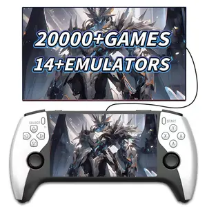 Retro Game Console, 5-Inch HD Handheld Gaming Device, 3000mah Battery, 20000+ Preinstalled Classic Games, HDMI Output, Portable