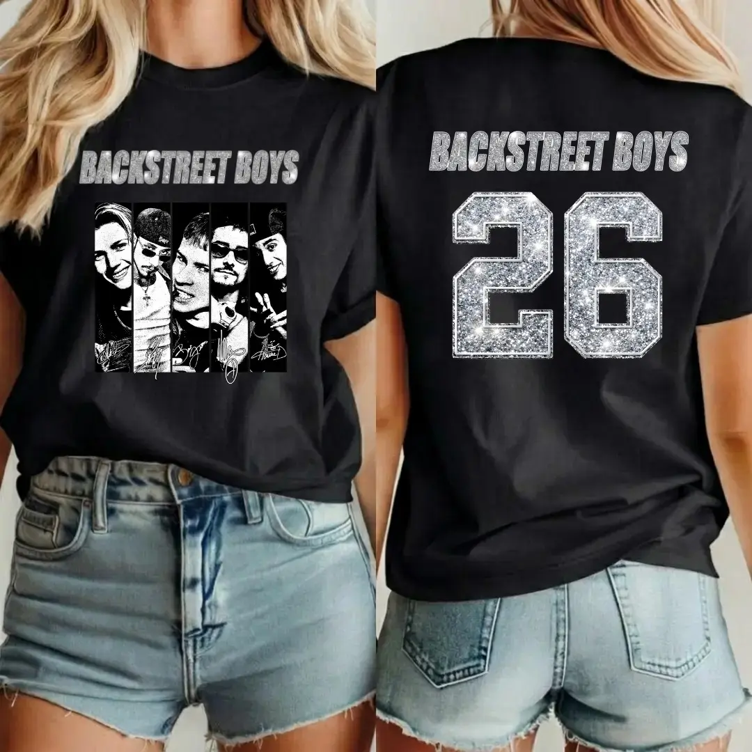 Backstreet Boys T Shirt, 90s Pop Music BSB Fan Tee, Vintage Graphic T-Shirt, Unisex Soft Cotton Apparel, Retro Music Lover Gift, for Men Women