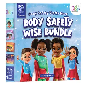 (Author Signed) Body Safety Wise Box Set II: Four Book Set - Children's Books About Body Safety