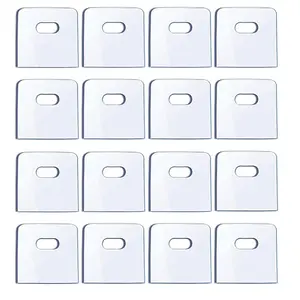 16 Set/ 32 Pieces Clear Vertical Blind Repair Tabs, Vertical Blind Repair Vane Savers, Vertical Blinds Replacement Slats