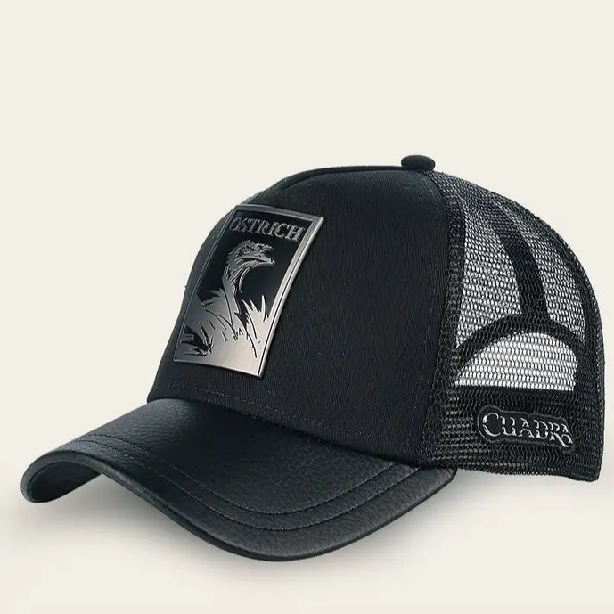 CUARDA BLACK OSTRICH PATCH
