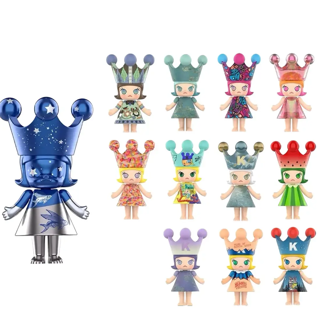 MEGA ROYAL MOLLY 100% Anniversary Figure Blind Box