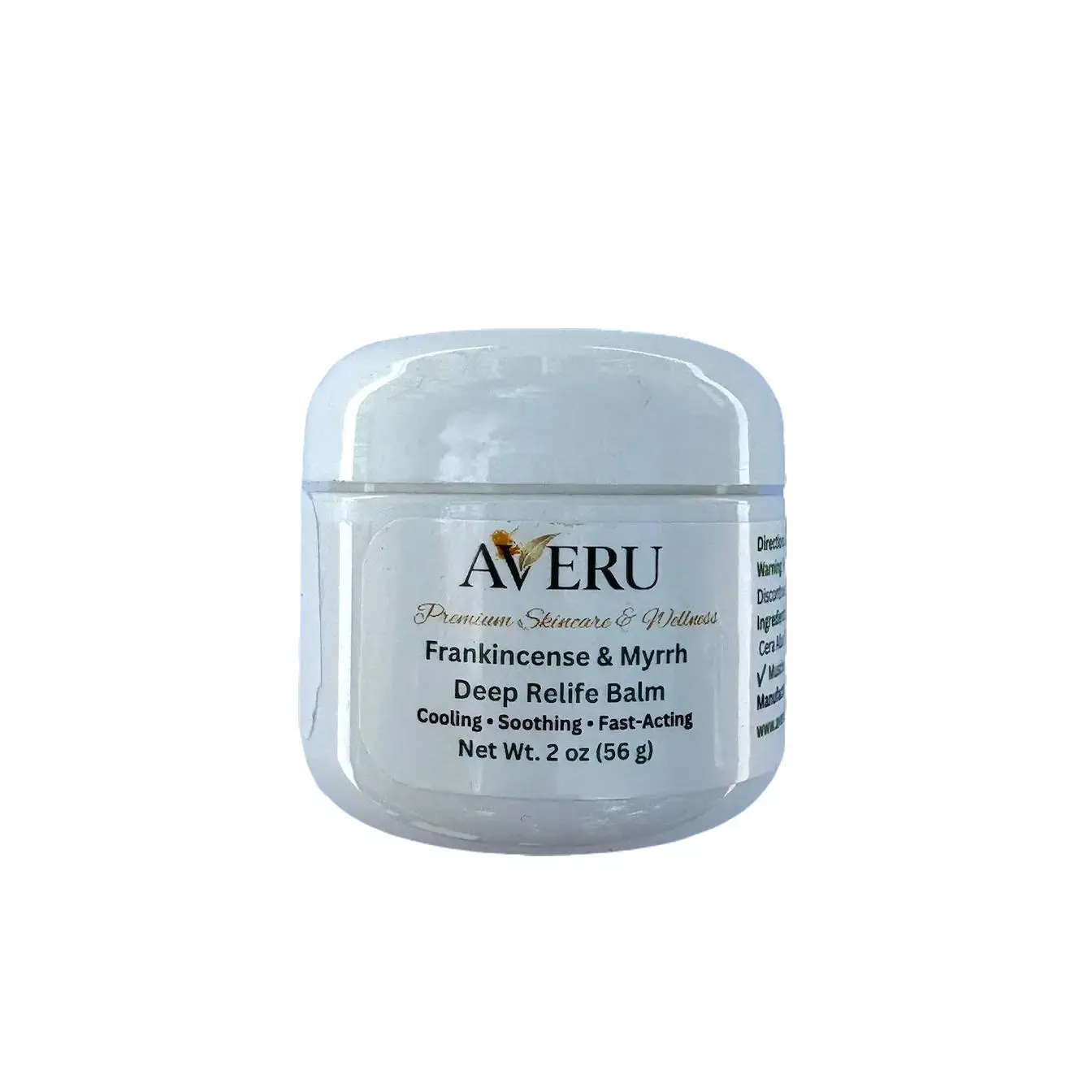 AVERU Frankincense & Myrrh Cooling Balm