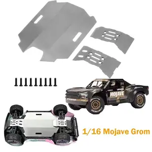 1/14 Arrma Mojave Desert Car Armor Plate, Metal Chassis Protection, Durable Shielding for Model Cars, Essential Accessories for Enthusiasts