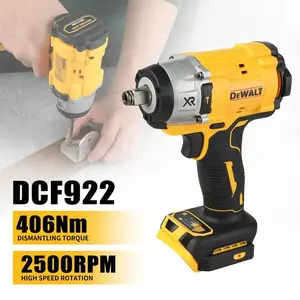 DEWALT DCF922 20V Brushless Impact Wrench 1/2 Inch 205Nm High Torque Variable Speed Cordless for Demanding Tasks with Efficient Power Delivery