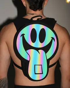 Happy Hour Rainbow Reflective Anti-Theft Hydration Pack