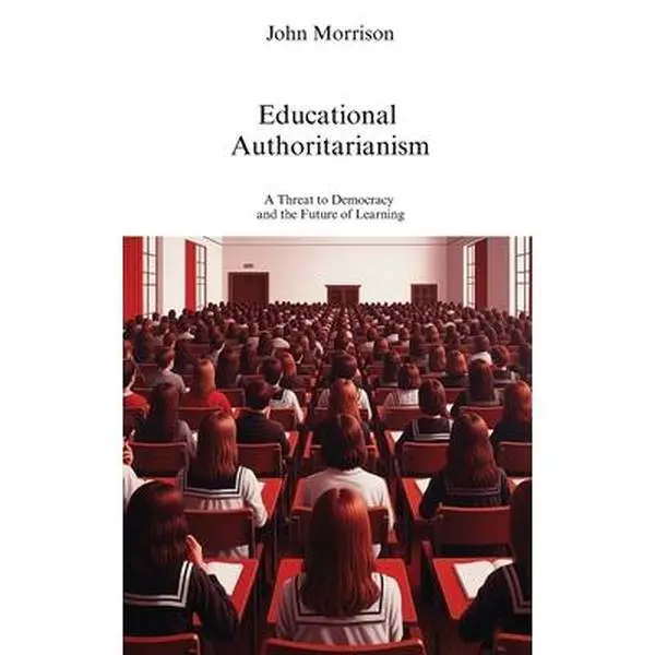 Educational Authoritarianism - A Threat to Democracy and the Future of Learning Paperback Book by John Morrison, Investigation of Authoritarianism for Teachers, English, Polis & Praxis Press, Soft Cover