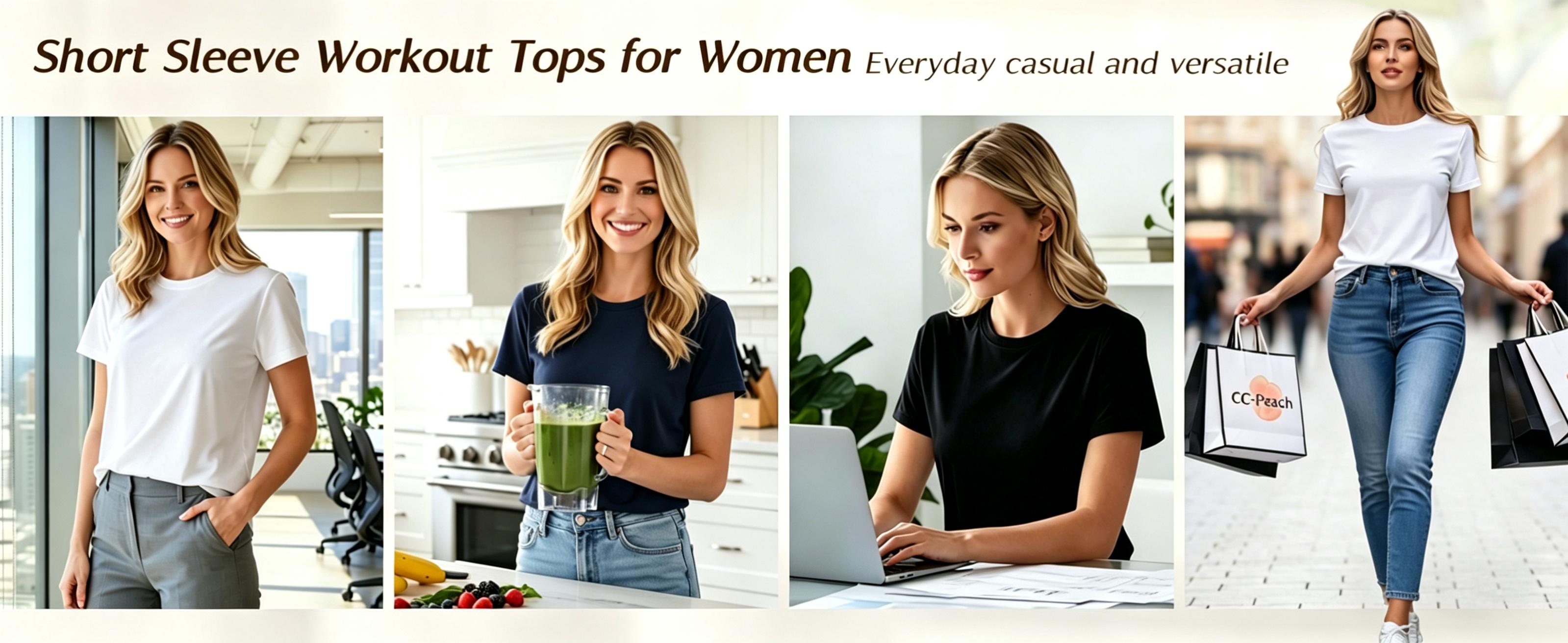 【Limited time deal】【Fast Shipping】Women's Short Sleeve T-Shirts Multipack, Loose/Relaxed Fit Solid Color Round Neck Casual Tee Tops Women Underwear Summer Tshirt #SummerVibes（T-shirt only） Womenswear Essential
