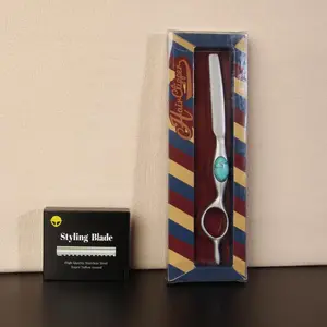 Hair Styling Tool Set, 2 Counts/set Hair Trimmer with Stainless Steel Blades, Professional Hairdressing Tool for Home & Salon Use