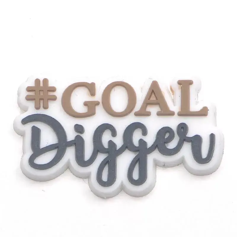 Goal Digger Croc Charm, Jibbitz