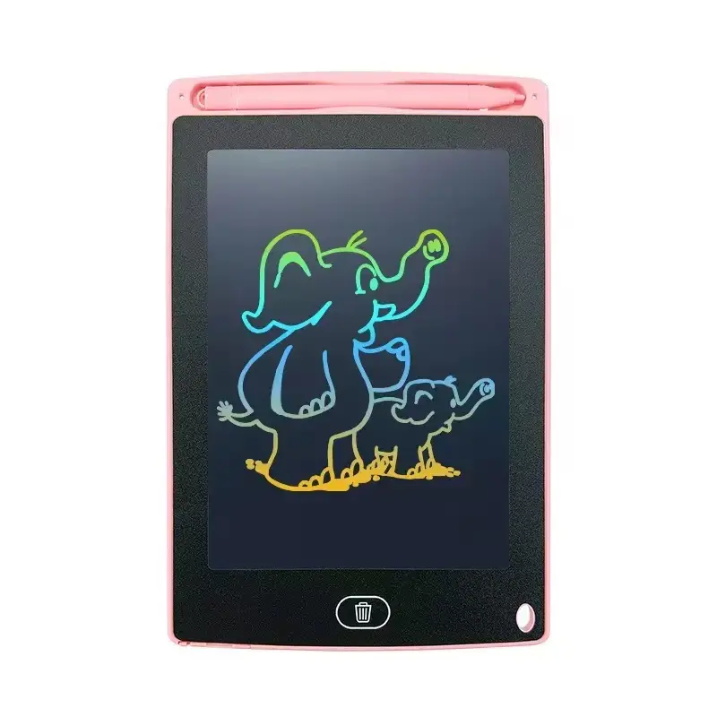 Kids LCD Writing Tablet, 8.5-Inch Color Screen Portable Drawing Pad, Durable ABS Reusable Graphics Tablet with Erase Lock for School & Travel