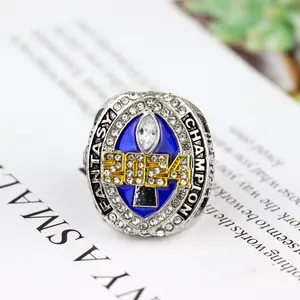 2023  2024Fantasy Football Championship Ring | Heavy FFL Champion Ring | Gold Silver Tone Plated Award Trophy for Fantasy Football League Winner Competition Celebration engagement rings moissanite rings ovalengagementring wedding ring set western jewelry