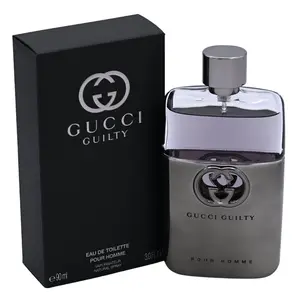 Gucci GUILTY Pour Homme Eau de Toilette (EDT) Luxurious Men's Fragrance for Men - Bold Woody, Citrus Aromatic, Woody Citrus Fragrances, 3.0 oz (90 ml), Patchouli Base, New Boxed in Original Packaging, Bold Woody Fragrance
