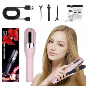 Automatic Electric Hair Clipper, Multifunctional Type-c Rechargeable Hair Split End Clipper, Portable Wireless Trimmer, Hair Care Tool, Cordless