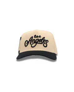 Los Angeles SM Trucker Cap - Premium Polyester Sports Hat with Custom Embroidery & Exclusive Design - Adjustable Fit & Durable Construction