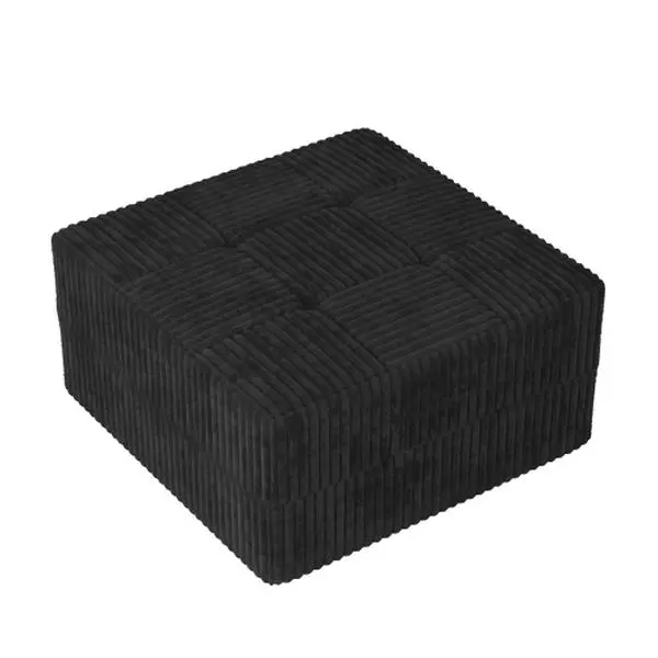 Minimal Chic Storage Ottoman Sofa Bed - Foldable Foam Chair with Removable Linen Cover, Multi-Functional Compact Throwable Small Space Seating, Folding Bed Furniture for Dorm, Living Room, Folding Bed Living Room Furniture