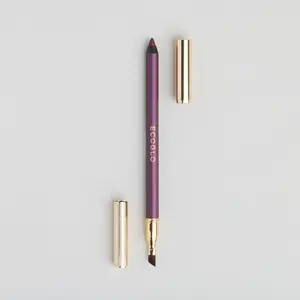 EcoGlo Artisan Kajal Dual Purpose Defining Eye & Brow Collection - Infused with Aloe & Jojoba Oil for Smooth, Long-Lasting Wear
