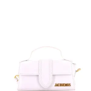 Pre-owned JACQUEMUS material Messenger Bags Le Bambino Top Handle Flap Bag Leather by Rebag