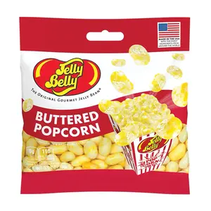 Jelly Belly Buttered Popcorn Jelly Beans Bag 3.5oz Snack Candy
