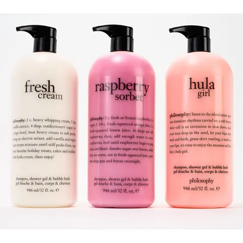 philosophy 32oz trio of treats shower gel