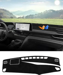 KUST Dashboard Cover Mat Fit for 2023 2024 2025 Toyota Crown Accessories Dash Cover Flannel Dash Mat Sunshade Glare UV Rays Protector