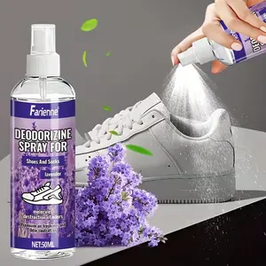 Lavender Deodorant Spray Low Sensitivity, Gentle, Effective Odor Neutralizer, Long-Lasting Freshness, Absorbs Excess Sweat, Ideal for Feet and Shoes