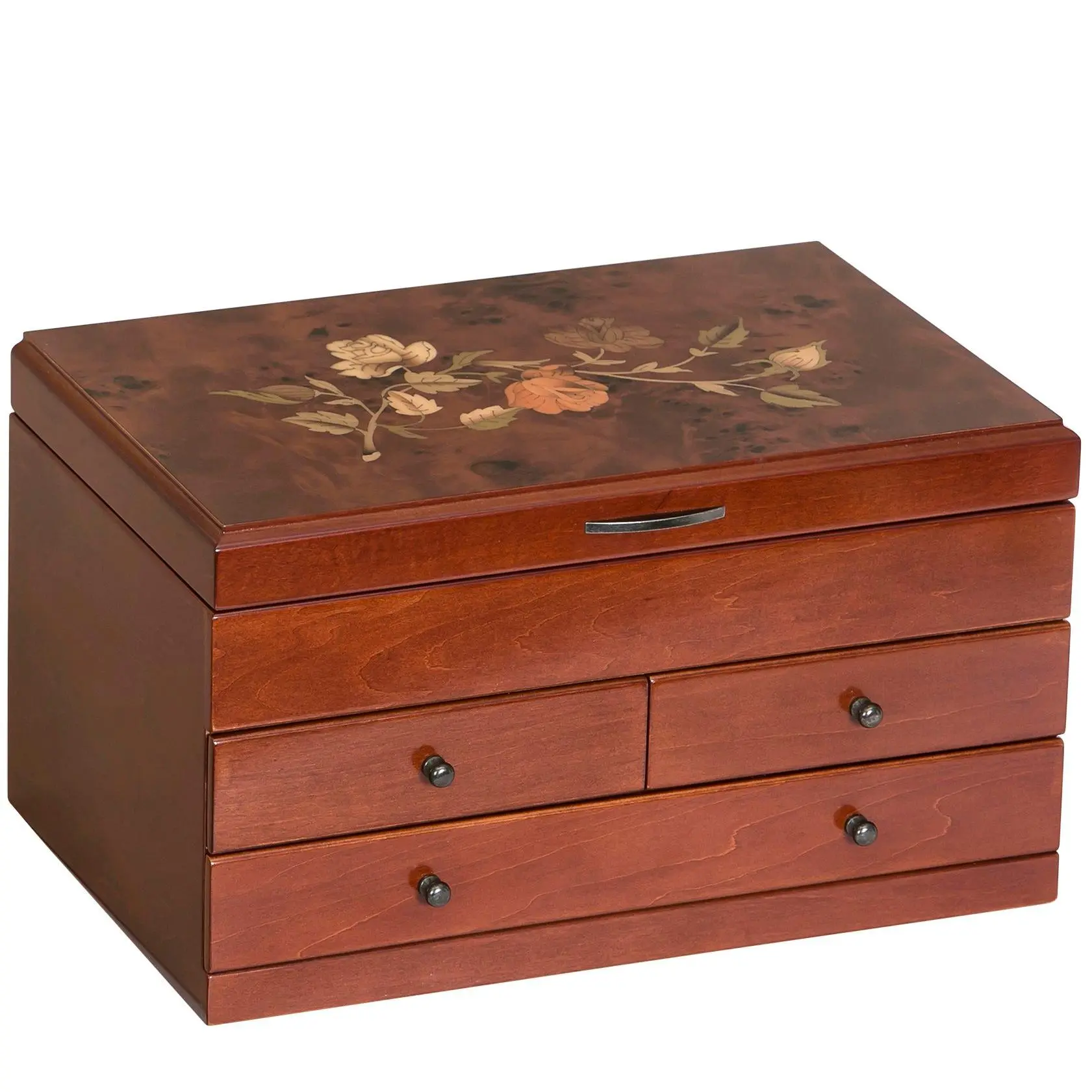 Mele & Co. Fairhaven Wooden Jewelry Box
