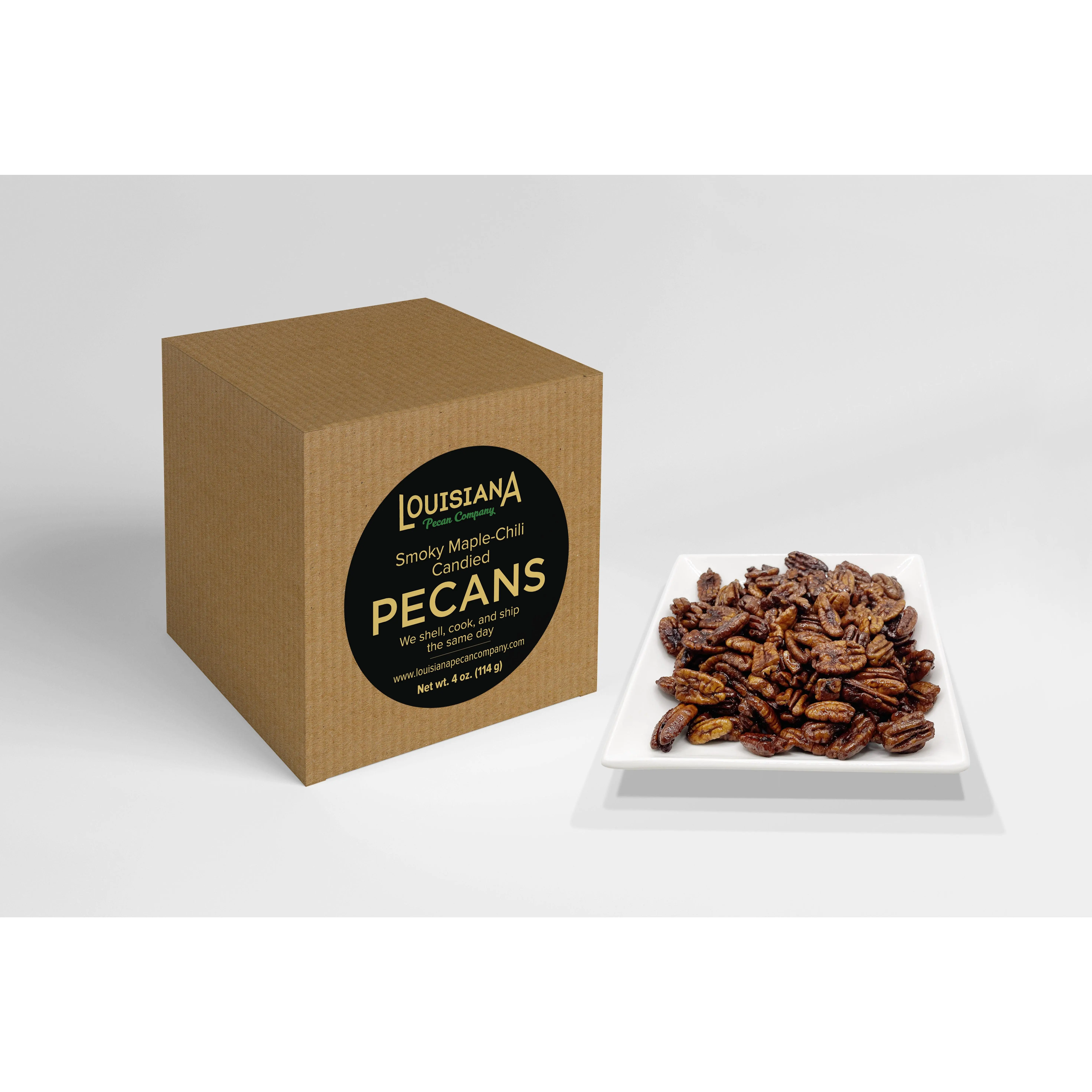 Exclusive Smoky Maple-Chili Candied Pecans