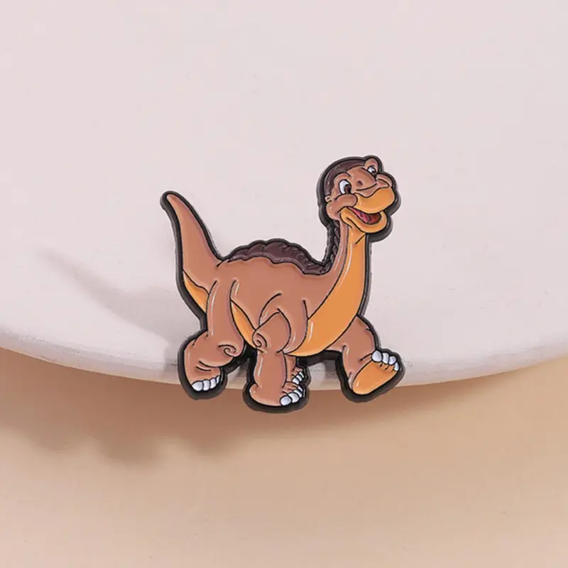 Cute Dinosaur Design Brooch, Fashion Brooch for Women & Men, Enamel Pin Suitable for Backpacks, Jeans, Scarves, Hats Decoration, Women Gifts, Fashion Accessory, Men Accessories, Brooch Pin Clip