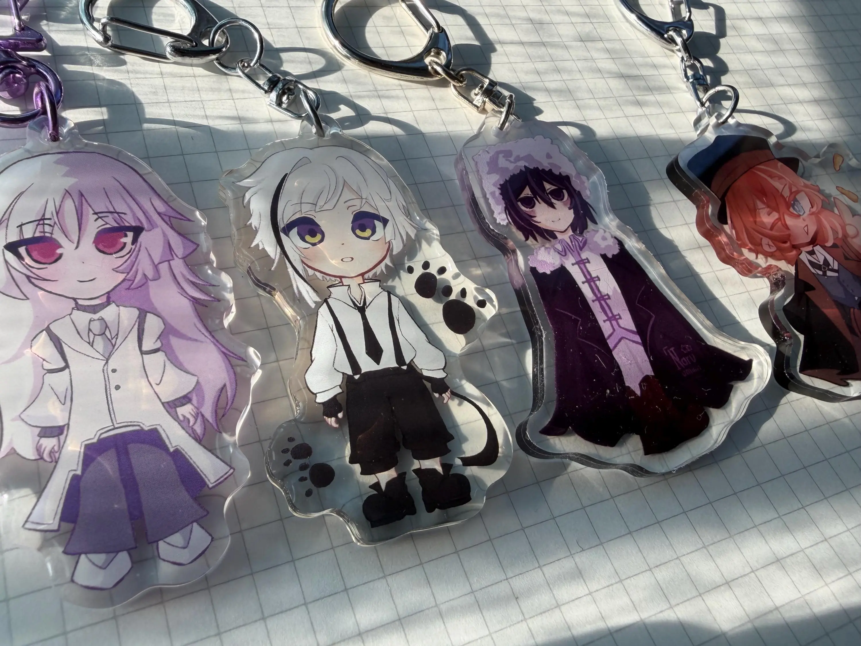 Acrylic Keychain BSD Bungo Stray Dogs