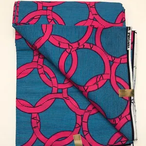 Ankara African  fabrics Cotton Washable Wrinkle-resistant