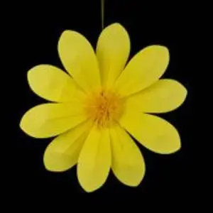 15.75"DIA 6 Asst Colors      Felt Flower     FJ519199