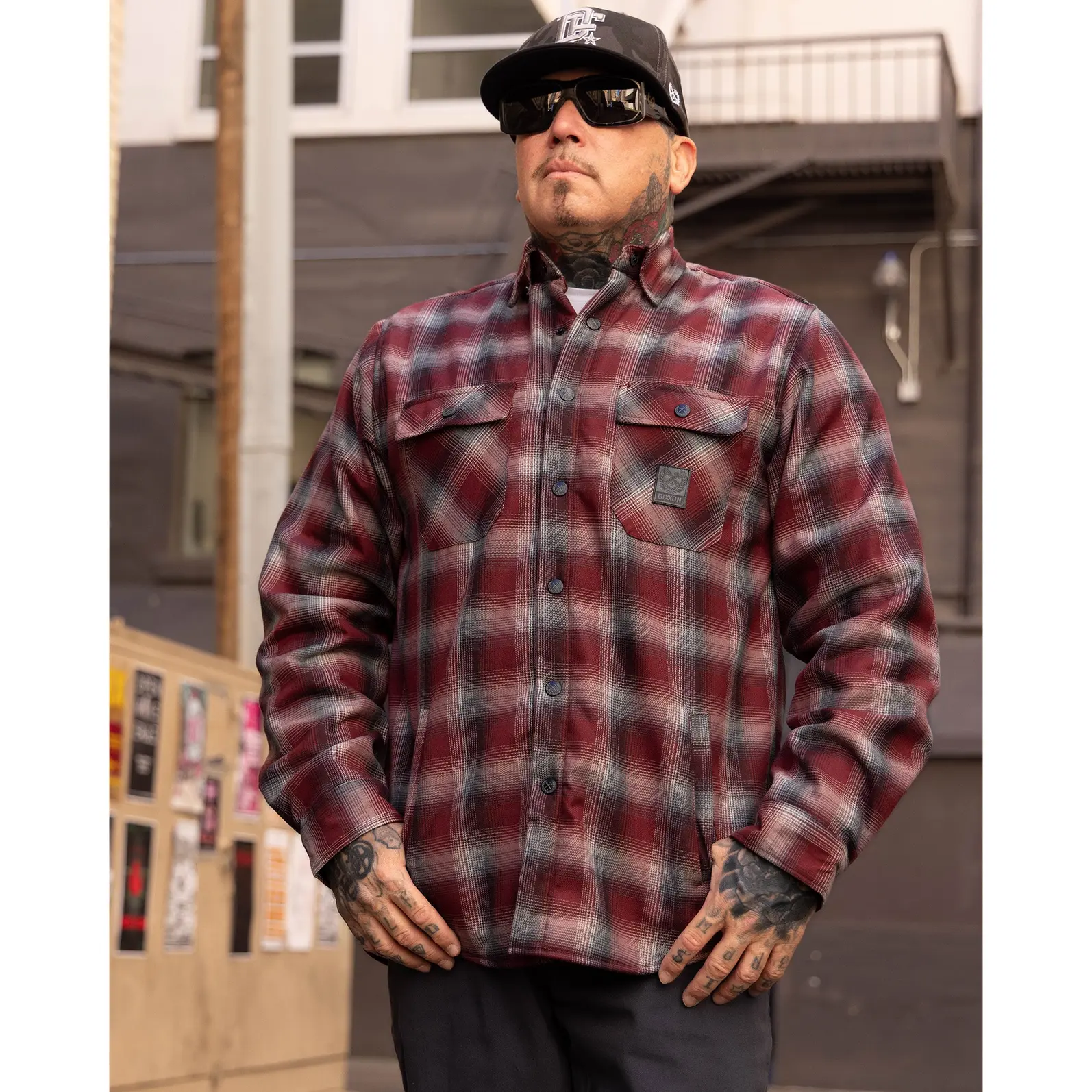 Ashford Sherpa Lined Flannel Jacket