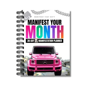 Manifest Your Month 30-Day Money Manifestation Planner