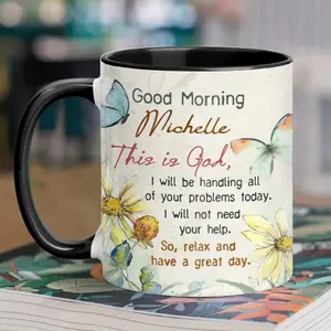 Personalized Christian Coffee Mug Bible Study Gift, Inspirational Mug For Christian Gift, Positive Coffee Mug