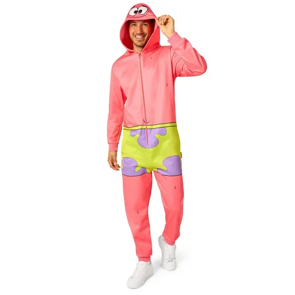 Spongebob Adult Patrick Costume Onesie