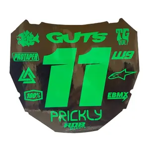 ODI Plate Decal — 11 Logo — Green