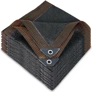 90% Shade Cloth, Dog Kennel Shade Cover, 10 x 20 FT Sturdy Durable Sunblock Shade Mesh Tarp with Grommets for Patio Plants Greenhouse Chicken Coop Porch